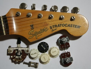 Fender JV + SQ parts