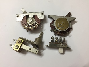 Vintage switches + jacks